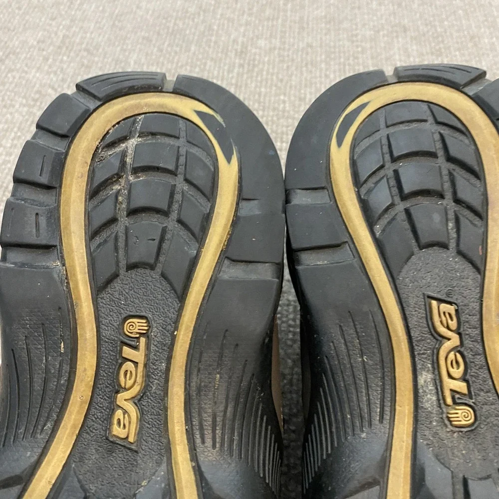 Teva Sandals Mens Size 12 Brown Closed Toe ShocPad Hiking Slip On 1001116